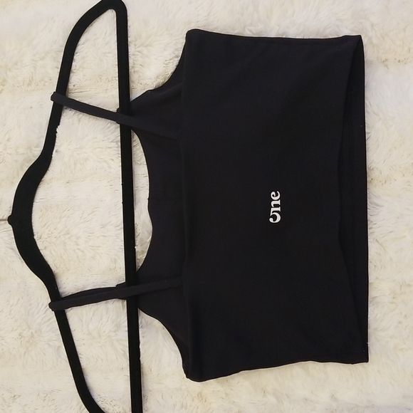 5ne Musesonly black yoga workout tank top, size S - Picture 2 of 10